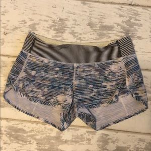Lululemon speed shorts